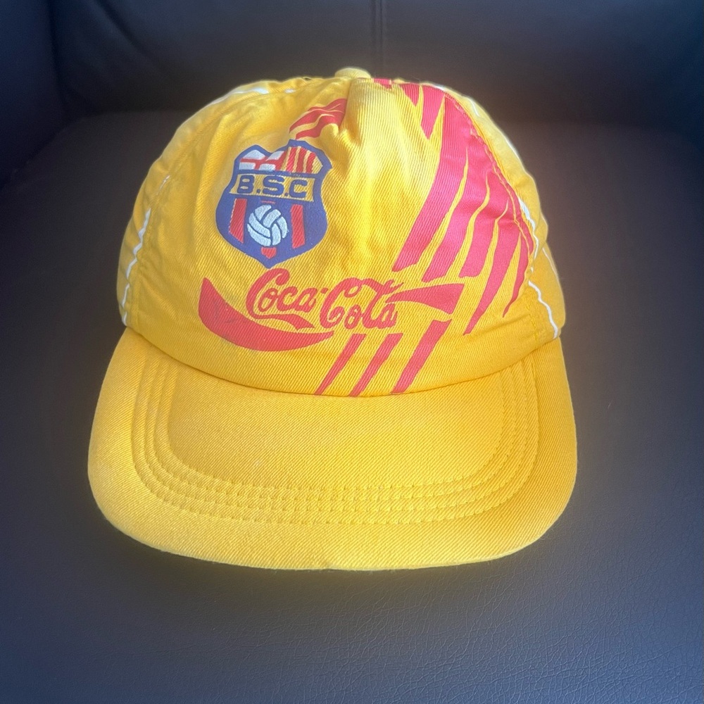 Vintage Coca-Cola Yellow and Red BSC snapback